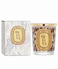 NEW SEALED DIPTYQUE CANDLE DELICE RARE 2023 HOLIDAY LIMITED EDITION 190g picture