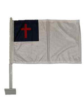 12x18 Christian Christ Jesus Double Sided Car Window Vehicle 12
