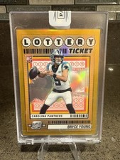 2023 Panini Contenders Optic - Lottery Ticket Bryce Young #LT-13 Gold Prizm /10 picture