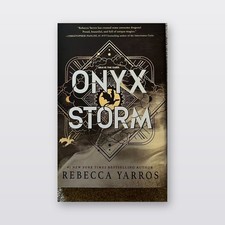 Onyx Storm Rebecca Yarros Hardcover The Empyrean Book 3 Standard Edition New picture