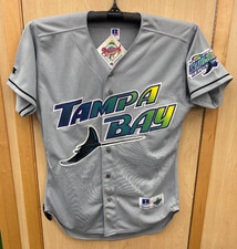 Tampa Bay Devil Rays 1998 Inaugural Season Russell Authentic Jersey 44 NWT picture