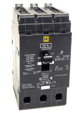 EDB34050 Square D 50 Amp 480 Volt Circuit Breaker - Next Day Option picture