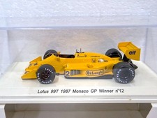 Spark Reve Collection Lotus 99T 1987 Monaco GP Winner SENNA 1/43 scale model car picture