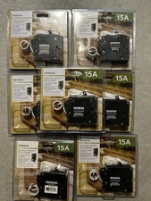 Lot Of 7 Siemens Q115DF Dual Function Circuit Breaker picture