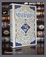 NEW Les Miserables by Victor Hugo Leather Collectible Hardcover Deluxe GIFT picture