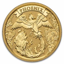 2022 Australia 1/4 oz Gold Phoenix BU picture