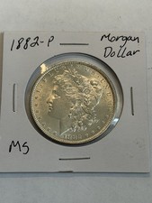 1882 (P) MORGAN SILVER DOLLAR CHOICE BRILLIANT UNCIRCULATED picture