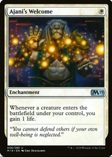 X 1 Ajani's Welcome NM-M Core Set 2019 006 MTG Magic The Gathering picture