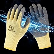 Electrical Insulated Gloves,400V High Voltage Resistance Electrician Gloves,Anti picture