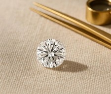 4 CT Natural D Color Round Making CVD & VVS1 Lab grown loose Diamond Certified picture
