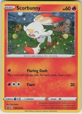 Holo Scorbunny (Cosmos Holo) SWSH244 Promo Sword & Shield Promo Near Mint picture
