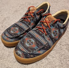 Hooey Men's Twisted X Patterned Casual Shoes Size 9.5M picture