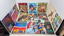 LOT: 10 Vintage 1980s National Geographic World/Ranger Rick Magazines w/ Inserts picture