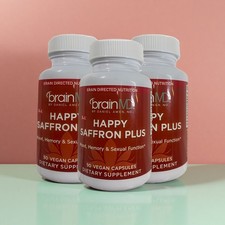 3PCS Happy Saffron Enhanced Version, contains saffron extract, curcumin and zinc picture