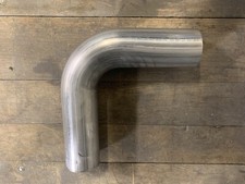 3.5” 304 Stainless Exhaust 90 Degree Elbow  picture