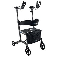 LifeWalker UPWalker EZ Lite Lightweight Upright Rollator Walker for Seniors picture