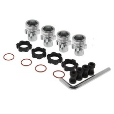 NEW Powerhobby 12mm to 17mm W/10mm Offset Hex Hub Black FOR Traxxas Slash Rustle picture