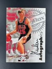 STEVE KERR 1997-98 Skybox Premium AUTOGRAPHICS SSP Chicago Bulls CLEAN picture