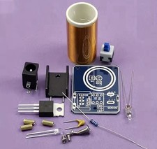 Mini DIY Tesla Coil Kit Practice Soldering Project Electronic Kit picture