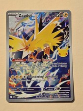 Zapdos 133/128 Pokemon TCG 30th Celebration Illustration Rare Holo picture