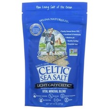 Celtic Sea Salt Light Grey Pouch 8.0 OZ (Pack of 1) picture