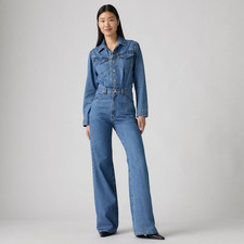 Levi's Women's Western Jumpsuit - Cause & Effect Size XL picture