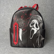 SCREAM Ghost Face 25th Anniversary Mini Backpack Bioworld Hot Topic Halloween  picture