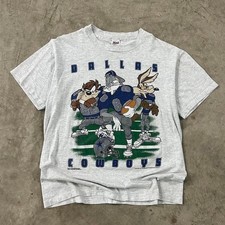 Vintage NFL Dallas Cowboys Looney Tunes T Shirt reprint VK15441 picture
