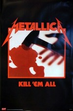 METALLICA POSTER Kill 'em All RARE HOT NEW 24X36 picture