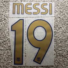 2007/2008 Barcelona Away Messi Player size Nameset Name Number La Liga #19 picture