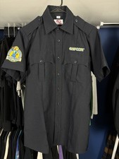 Vintage 2000s Capcom ‘Special Operations’ Uniform Shirt Size Small Short Sleeve picture