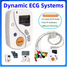 TLC6000  12 Channel Dynamic ECG Holter EKG Recorder with PC Software picture