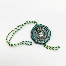 Genuine Rolex Authentic Hologram Green Tag Hang Tag Chronometer picture