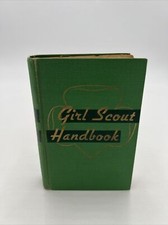Vintage 1949 Girl Scout Handbook Hardcover Book picture