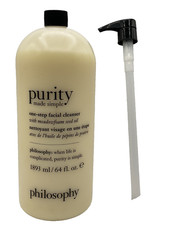 Philosophy PURITY One-Step Facial Cleanser- 64 fl oz New & Sealed No Pump picture