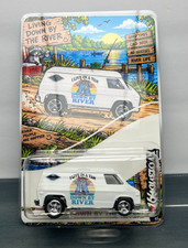 Hot Wheels '70s Van Custom I Live in A Van Down by The River Funny w/Real Riders picture