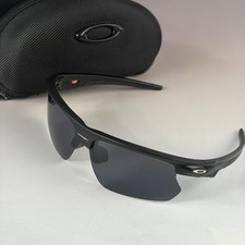 NEW Oakley Bisphaera Sunglasses 9400 Matte Black Prizm Black Sunglass With Case picture