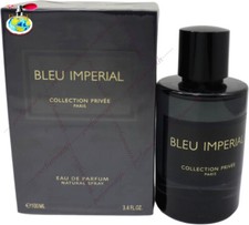 Bleu Imperial Collection Prive Paris Eau De Parfum 3.4/3.3 oz Spray For Men New  picture