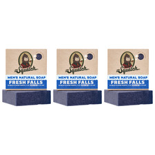 Dr. Squatch Men's Natural Bar Soap Fresh Falls 5 oz 3-Pack picture
