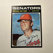 1971 Topps High # Denny McLain Washington Senators #750 picture