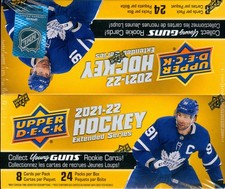 2021/22 Upper Deck Extended Series Hockey Factory Sealed Retail Box picture