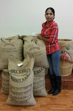 100% Kona Extra Fancy Green Coffee Beans Unroasted Raw Coffee Beans Bulk 10 Lbs picture