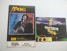 2 Vintage  B B King Promo Blues  Postcards  Season Greetings picture