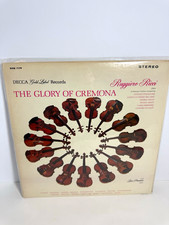 Ruggiero Ricci The Glory of Cremona Vinyl LP Decca DXSE 7179 Gold Label With 7
