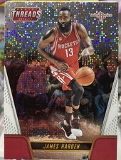 2016 Panini Threads James Harden Dazzle #12 Houston Rockets picture