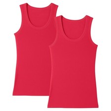 Pajama R Us Women's 2-Pack Ribbed Tank Tops Size S M L XL XXL picture
