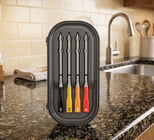CHEF iQ Sense Smart Wireless Meat Thermometer 4 Ultra Thin Probes Hub Gen3 picture