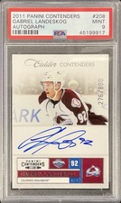 2011-12 Contenders Gabriel Landeskog #208 Calder Contenders Auto /800 PSA 9 picture