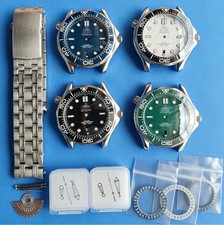 DIY watch case kit For 300 41mm Watch Steel Case kit For 8215 8200 2813 Movement picture