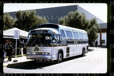 LAS VEGAS-TONOPAH-RENO-LTR. GM COACH BUS #203. LV (NV). Original Slide 1971. picture